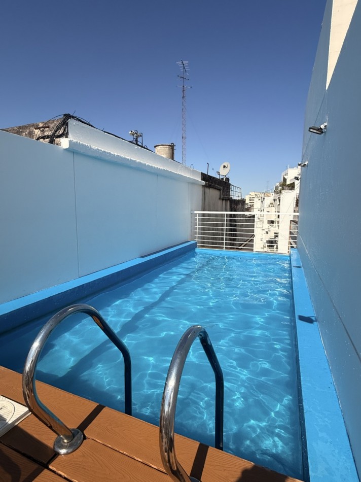 Departamento de 2 ambientes en alquiler en Palermo con amenities