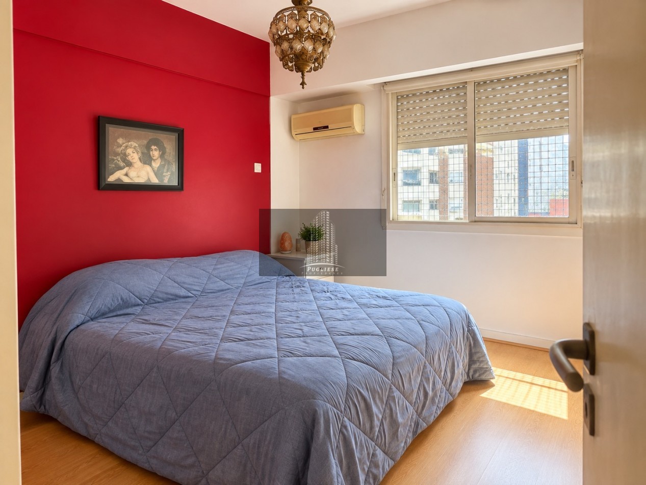 Departamento en venta 3 ambientes con cochera fija cubierta - Piso alto- Balcon - Recoleta 